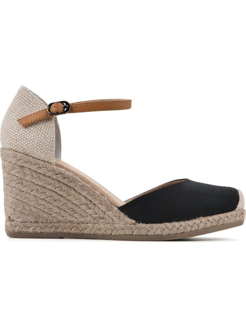 Stylish Women's Espadrille Wedge Sandals - Comfortable Summer Footwear - Picture 5 of 8